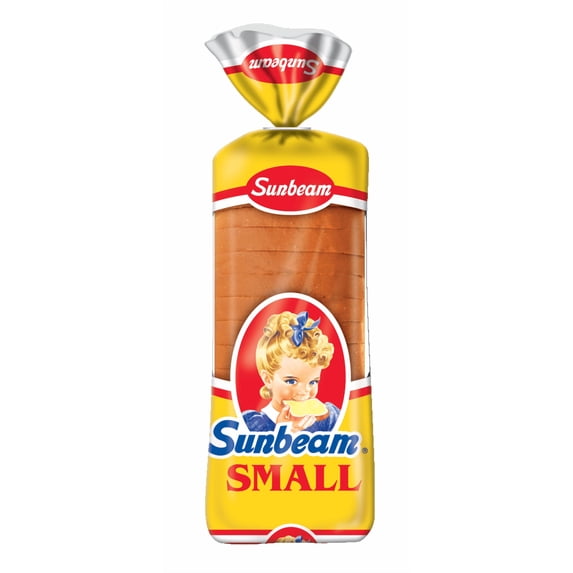 Sunbeam Small White Bread, Sandwich Bread, 16 oz, Shelf-Stable