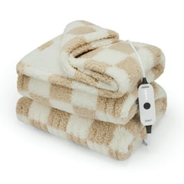 Sunbeam reversible heated throw deals