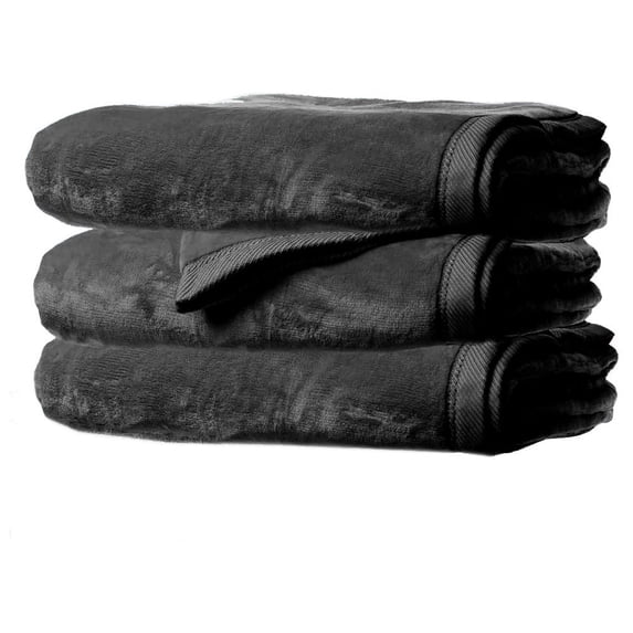Sunbeam Velveteen Plush Electric Heated Warming Blanket Queen Gray Brushed Nickel