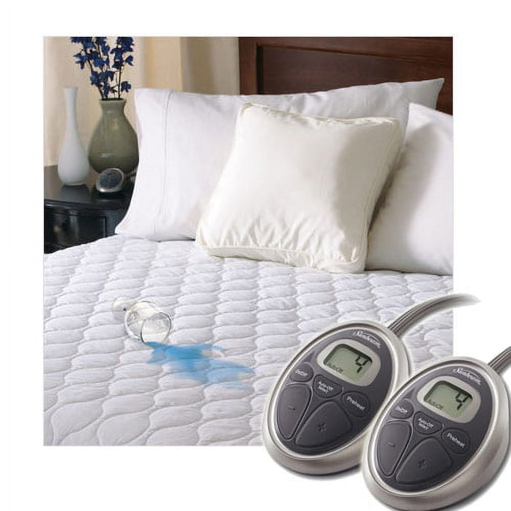 Sunbeam heated mattress pad preheat new arrivals