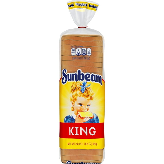 Sunbeam White King Bread, 24 oz