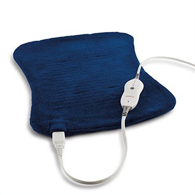 Sunbeam XpressHeat HourglassShaped Heating Pad, XL