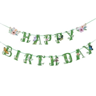  C L cooper life Colorful Birthday Party Banners Happy Birthday  Party Decoration Set Birthday Party Hanging Swirls Rainbow Birthday Cutout  Hanging Decorations for Muti Color Baby Shower Supplies : Toys 