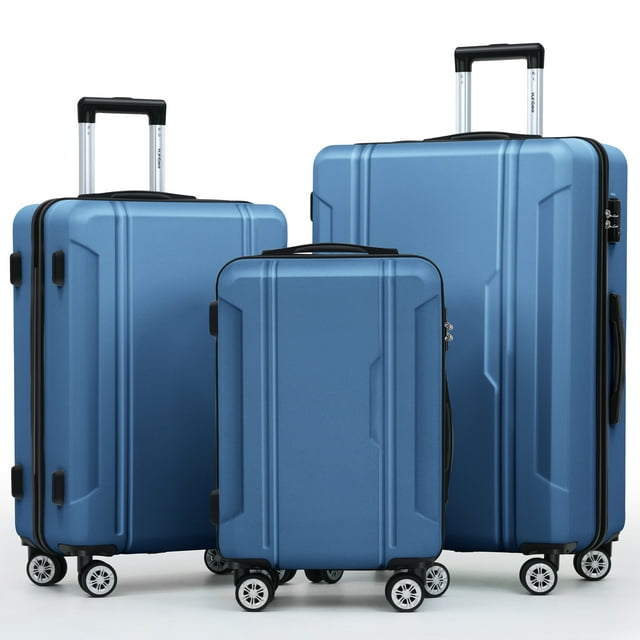 3-Piece Sunbee Hardshell Luggage Sets with TSA Lock (2 Colors)
