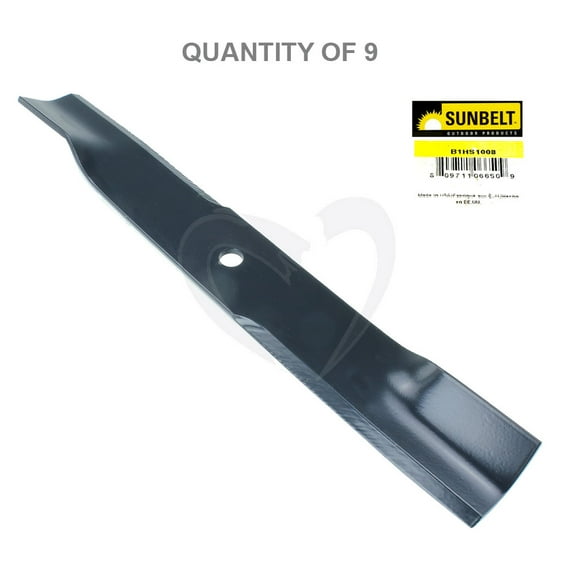 Sunbelt B1HS1008 18-1/2-Inch XHT Mower Blade for 54-Inch Decks, 1 Blade