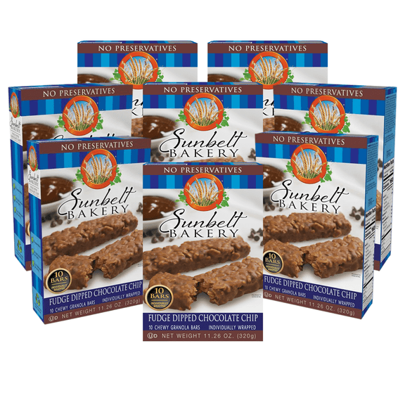 Sunbelt Bakery Chocolate Chip Chewy Granola Bars, 1.13 oz, 80 Bars