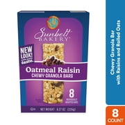 Chewy Granola Bars, Sunbelt Bakery Family Pack Oatmeal Raisin