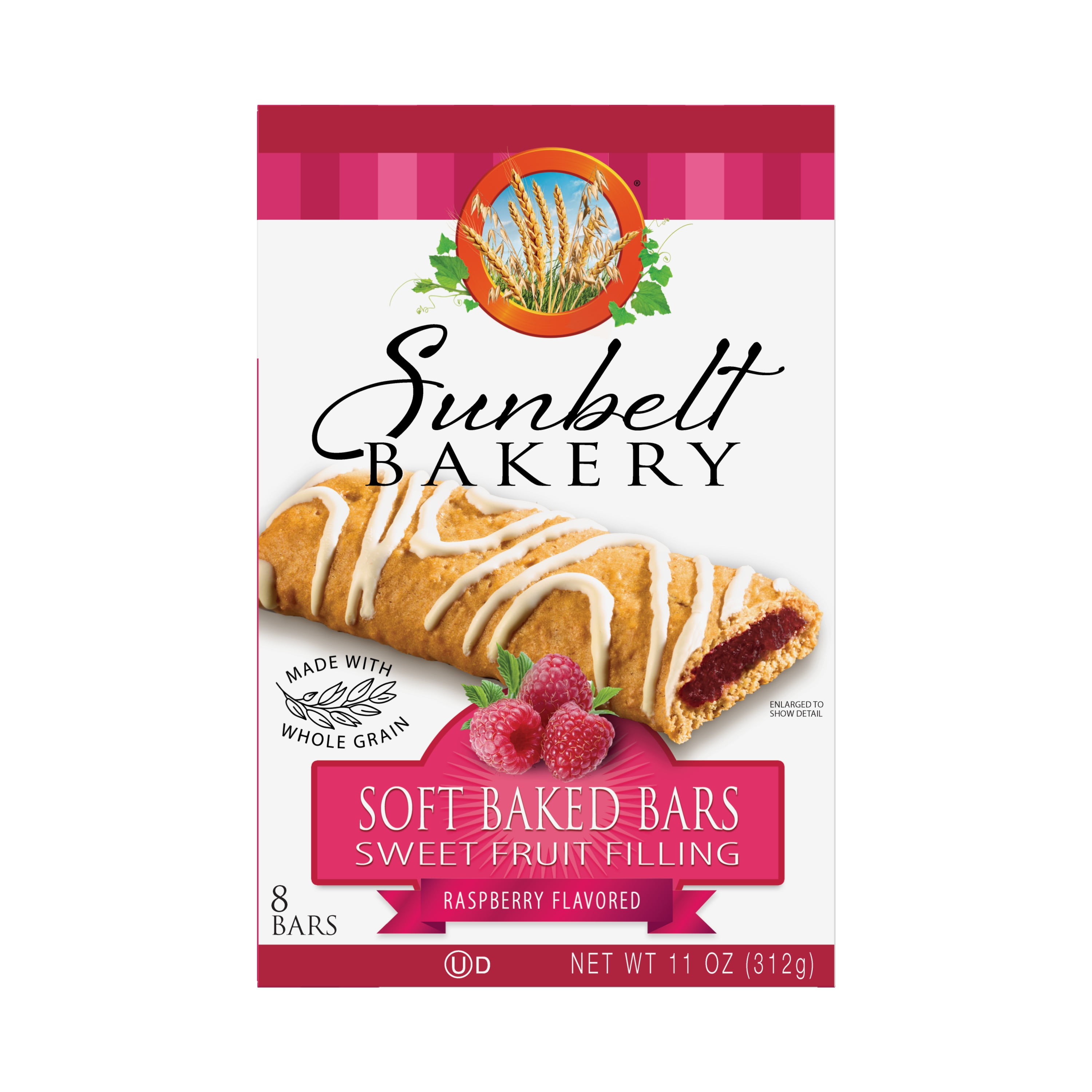 Sunbelt Bakery Raspberry Fruit & Grain Bars, No Preservatives