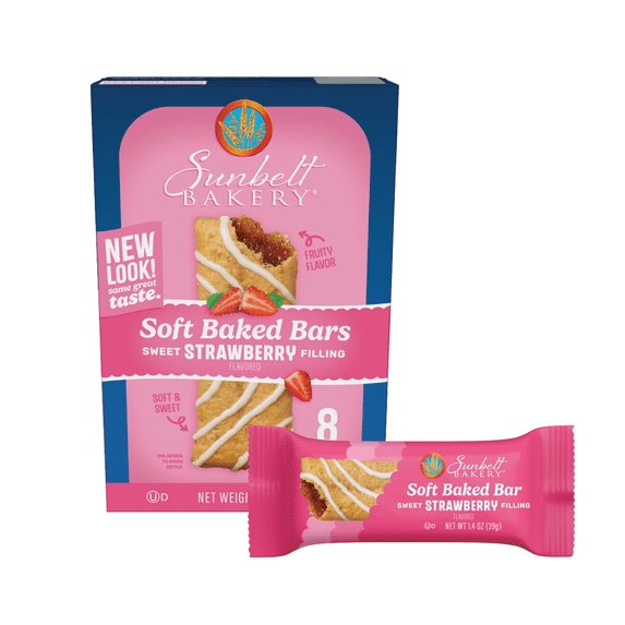 Sunbelt Bakery Strawberry Fruit & Grain Bars - 8ct