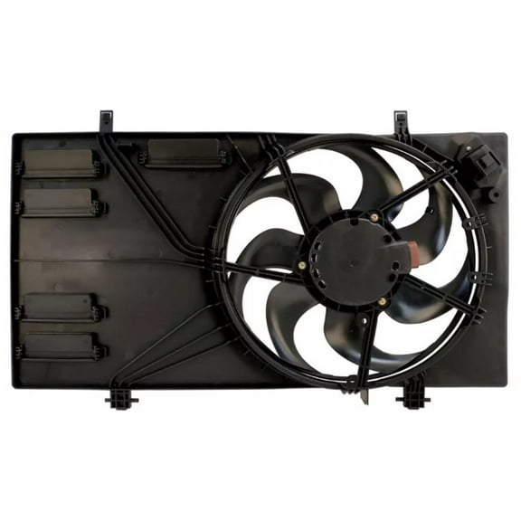Sunbelt Dual Radiator and Condenser Fan Assembly For Ford Fits EcoSport 2.0L