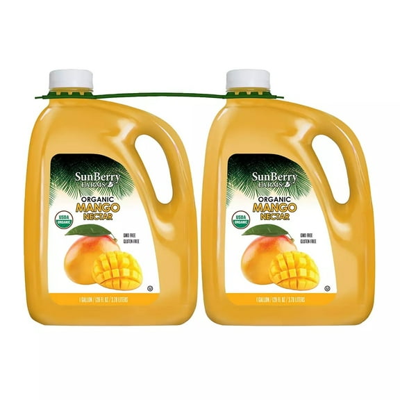 Sunberry Farms Organic Mango Nectar, 2pk./128 oz.