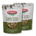 thumbnail image 1 of Organic Super Seeds Blend - 2 Pack (16oz ea) by Sunbest Organic – USDA Organic Seeds, 1 of 8