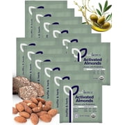 Sunbiotics - Activated Almonds Probiotic Almonds -Truffle & Herb, 1oz, 12 Pack