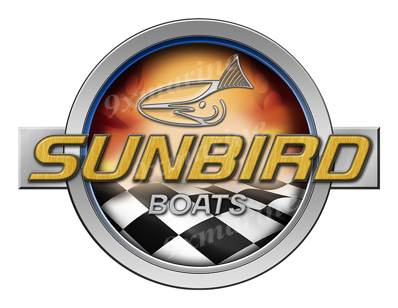 Sunbird Boat Racing Round Sticker - Name Plate - Walmart.com
