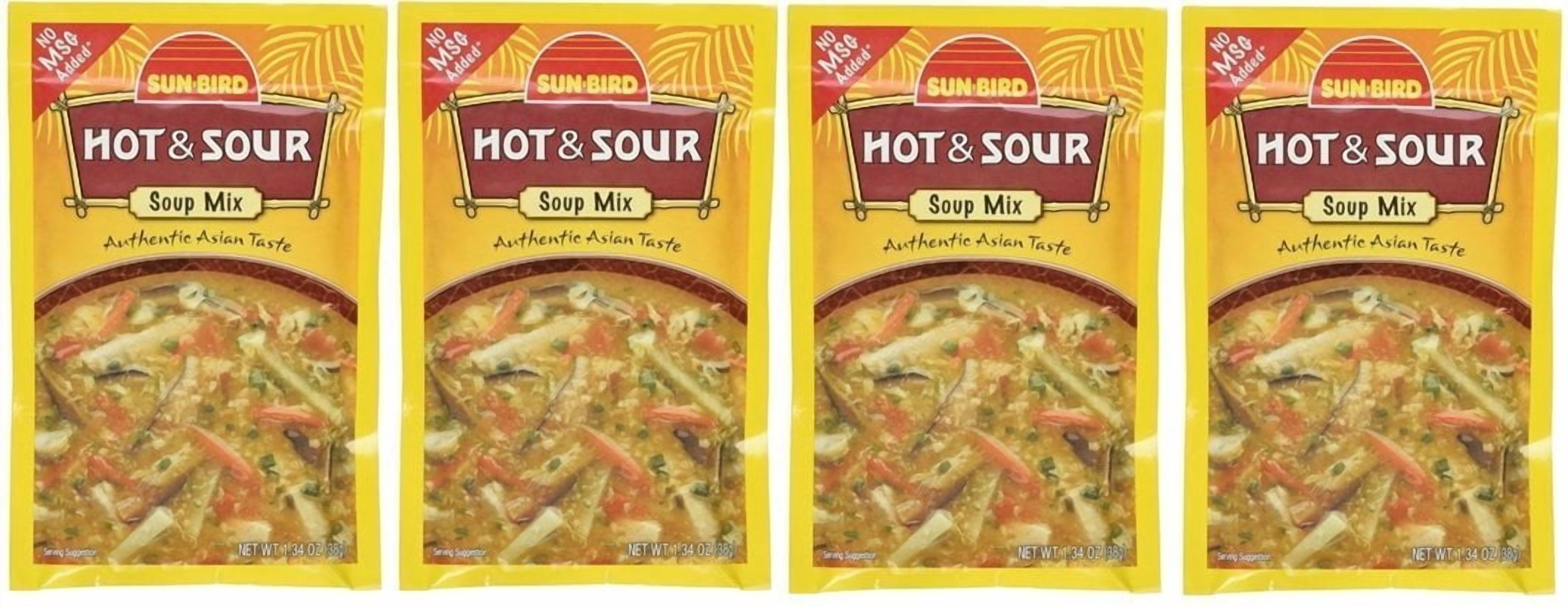Mix Packets - Asian Recipe 1.34 Ounce Each Packet Pack Sunbird Hot Of 4 ...