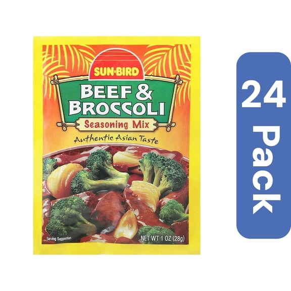 Sunbird Seasoning Mix Beef Broccoli 1 oz (Pack Of 24)
