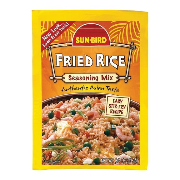 Sunbird Seasoning Mix - Fired Rice - Case of 24 - 0.75 oz.
