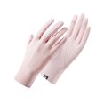 thumbnail image 1 of Sunblock Gloves Sun Protection Non- Touchscreen Driving Gloves for Women Cyling Riding Outdoor,X1 Pink, 1 of 3