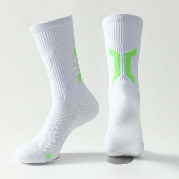 Sunbona 1 Pairs Of Spring And Autumn Printed Men's Medium Tube Socks