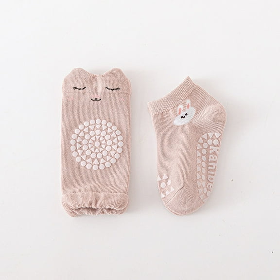 Sunbona Baby Knee Pads Non Socks For Crawling Learning To Walk Soft Breathable Toddler Socks Set Knee Protectors For Girls Boys