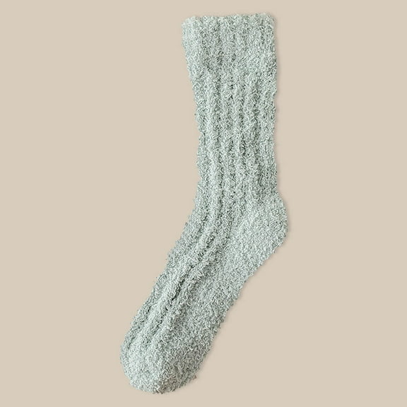 Sunbona Women's Winter Thermal Socks Cozy Fleece Lined Sleeping Socks Fuzzy Socks For Indoor Outdoor Comfort