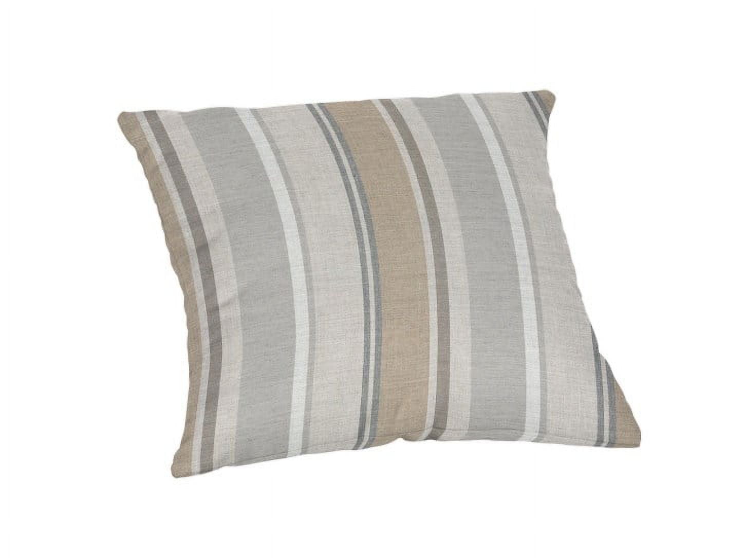 Sunbrella 18" Throw Pillow Trusted Fog