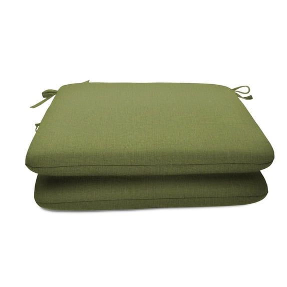 Sunbrella 18" x 18" Seat Pad 2 Pack - Cast Moss