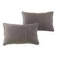 thumbnail image 1 of Sunbrella 21 x 14 in. Rectangle Outdoor Throw Pillow (2-Pack) - Cast Shale, 1 of 6