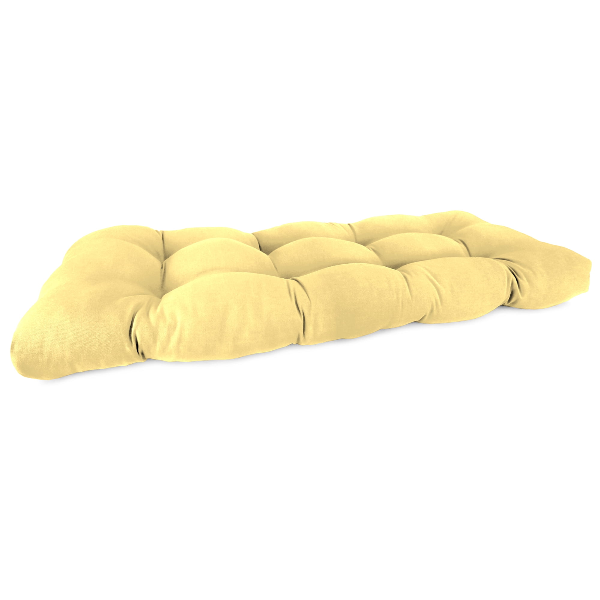 Sunbrella 44 x 18 x 4 Outdoor Wicker Settee Cushion Walmart