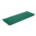thumbnail image 1 of Casual Cushion Sunbrella® Fabric 1-Piece Indoor/Outdoor Bench Cushion, 48"W x 18"L, Canvas Forest Green, 1 of 7