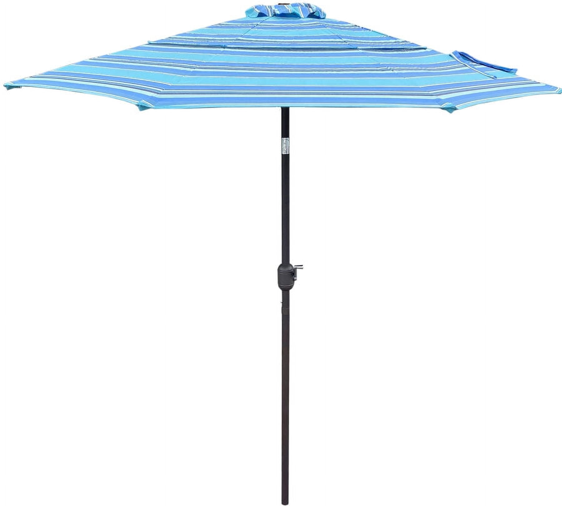 comercial windproof sunbrella crank & tilt 9 foot patio umbrellas California Umbrella 9' Round Aluminum Pole Fiberglass Rib Market Umbrella, Lift, Collar Tilt, Bronze Pole, Forest Green : Clothing, Shoes Jewelry vent canopy allows warm air to circulate Abble 9 Feet Crank &