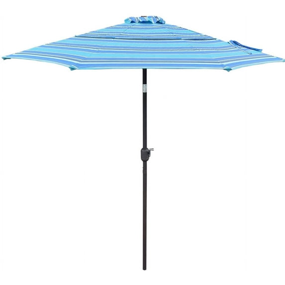 Sunbrella® 9'ft Push Button Tilt Umbrella