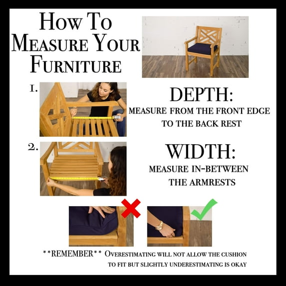 Sunbrella Blue Taupe Stripe Indoor/Outdoor Chair Pad Set, Corded 19" x 19" x 2"