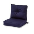 thumbnail image 1 of Sunbrella 2-Piece Outdoor Deep Seat Cushion Set in Canvas Navy, 1 of 10