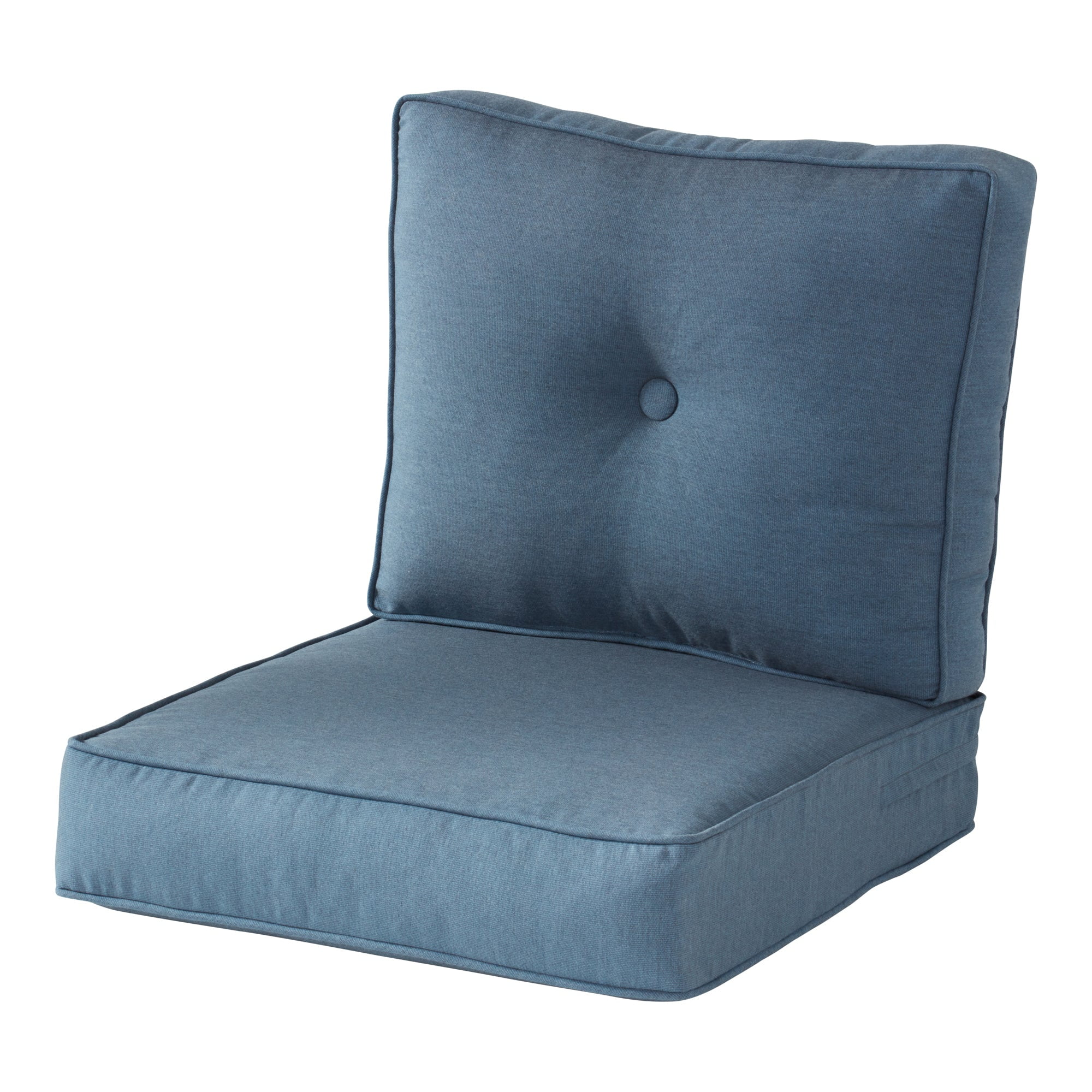 Denim Blue Sunbrella Deep Seat Cushion Set