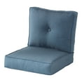 thumbnail image 1 of Sunbrella 2-Piece Outdoor Deep Seat Cushion Set in Spectrum Denim, 1 of 9