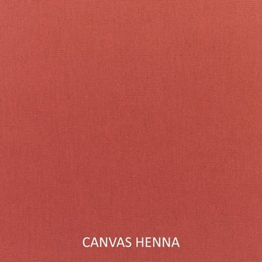 Sunbrella  Canvas 48 x 19 x 3 in Bench Cushion Bristol - 48 in x 19 in x 3 in Canvas Henna