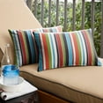 thumbnail image 1 of Sunbrella  Carousel Confetti Indoor/Outdoor Knife Edge Pillow (Set of 2) 12 in L x 18 in W, 1 of 4