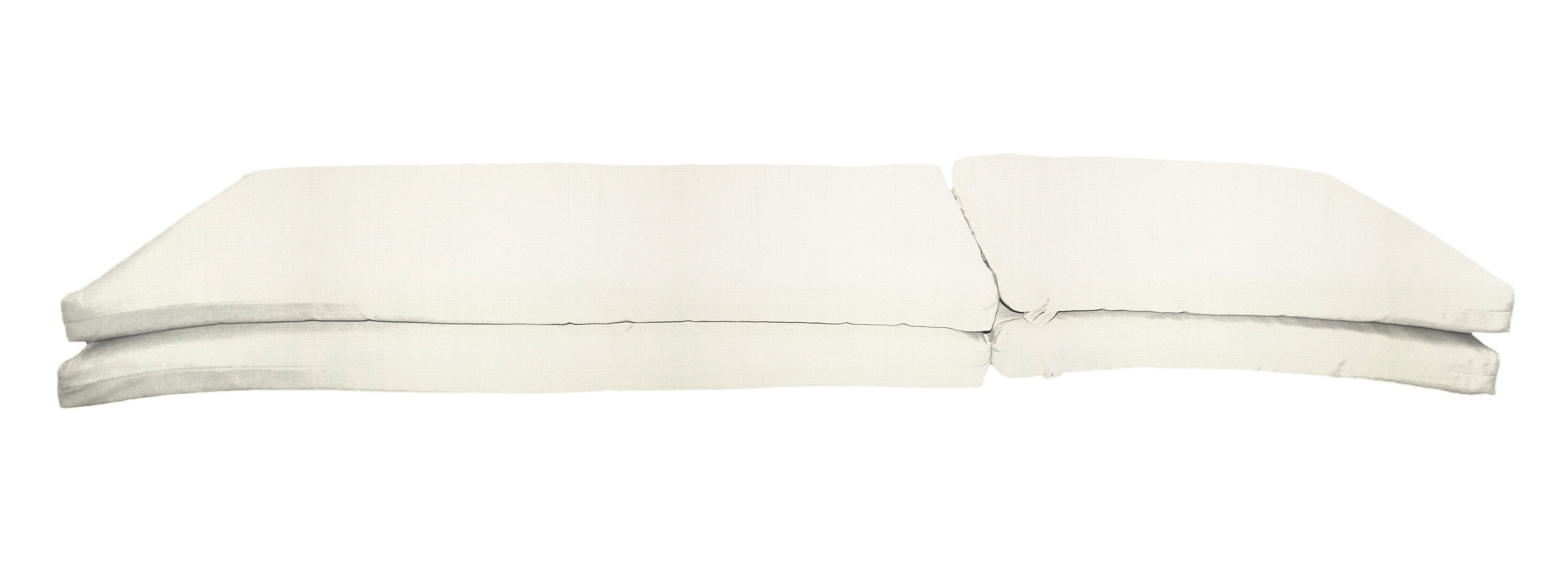 Sunbrella Canvas Natural Outdoor Chaise Lounge Cushions Set