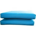 thumbnail image 1 of Bellini Home and Gardens PU2018B2019 2 Pack Sunbrella Designer Seat Cushions-Knife Edge- Canvas Pacific Blue, 1 of 3