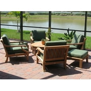 Sunbrella Fabric cushions Seat & Back for Giva 7pc Lounge Chair Set 4 Lounge Chairs, 2 Ottomans - Cushions only #WMSSGV8CS