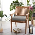 thumbnail image 1 of Sunbrella Grey Corded Indoor/ Outdoor Cushion 20 in x 20 in x 3 in, 1 of 5