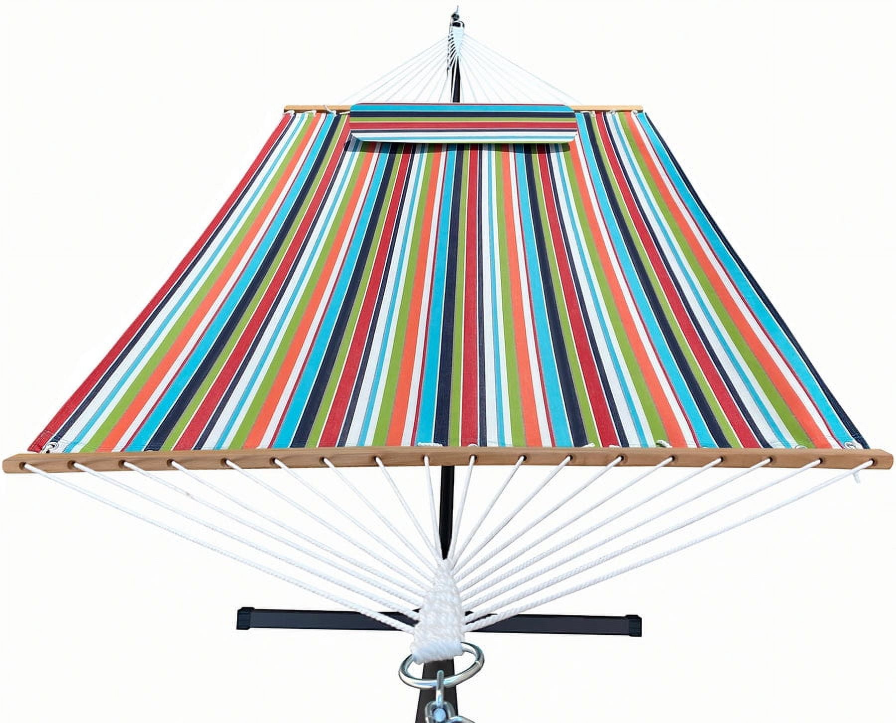 Sunbrella® Original Deluxe Size Hammock With 12'ft Stand
