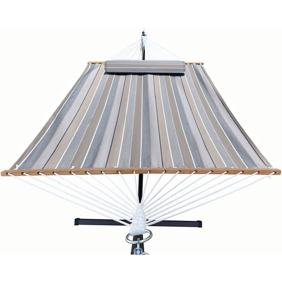 Sunbrella® Original Deluxe Size Hammock With 12'ft Stand