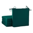 thumbnail image 1 of Sunbrella Outdoor 17 in. Square Dining Chair Pad (4-Pack), Canvas Forest, 1 of 6