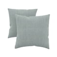 thumbnail image 1 of Sunbrella Throw Pillows Set of 2, UV Fade resistant & Water Repellent Square Throw Pillows (Inserts with Covers) for Indoor & Outdoor Use, 1 of 7