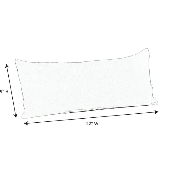 Sunbrella Rectangle 20 x 13 in. Throw Pillow - Brannon Whisper