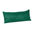 Sunbrella Rectangle 22 x 9 in. Throw Pillow Canvas Forest Green