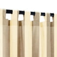 thumbnail image 1 of Sunbrella Regency Sand Outdoor Curtain with Tabs 50 in. x 84 in., 1 of 1
