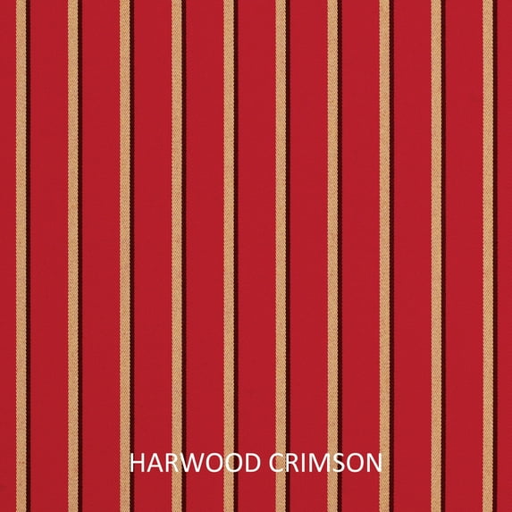 Sunbrella Sorra Home Harwood Crimson Corded Indoor/ Outdoor Pillows (Set of 2) 12 in x 24 in